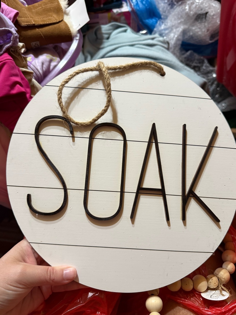Bathroom hanger